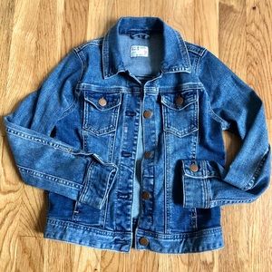Jcrew Crewcuts girl denim jacket size 8